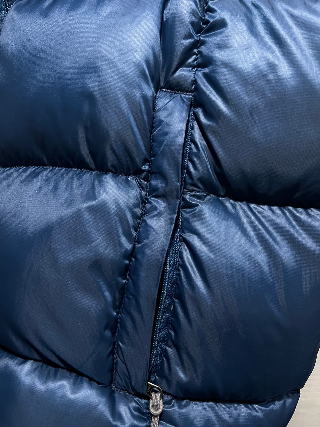 [XL]00's mont-bell 몽벨 PERTEX 패커블 다운 베스트 상품이미지4