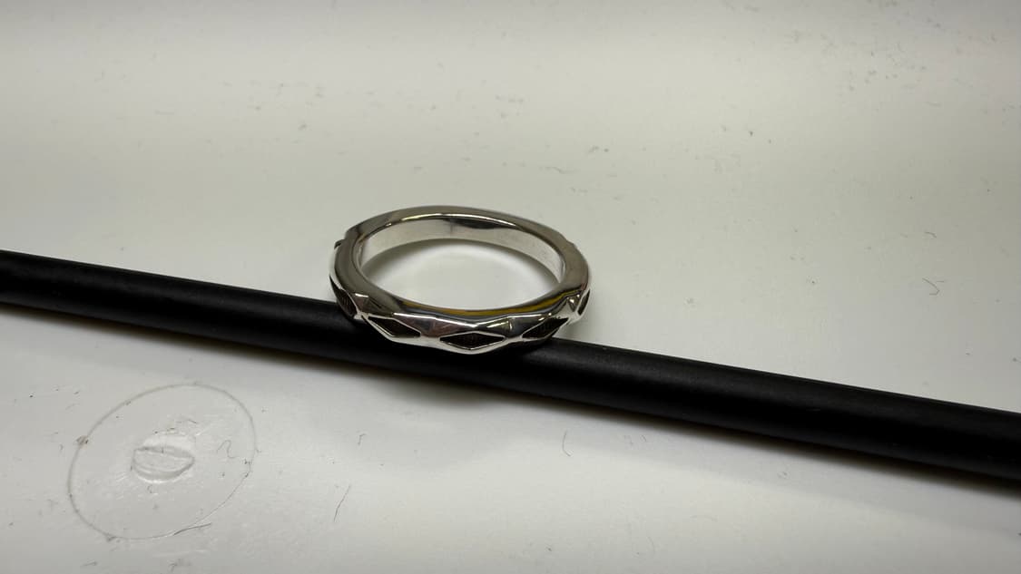 Navajo Jennifer Curtis Stampwork Ring  상품이미지6