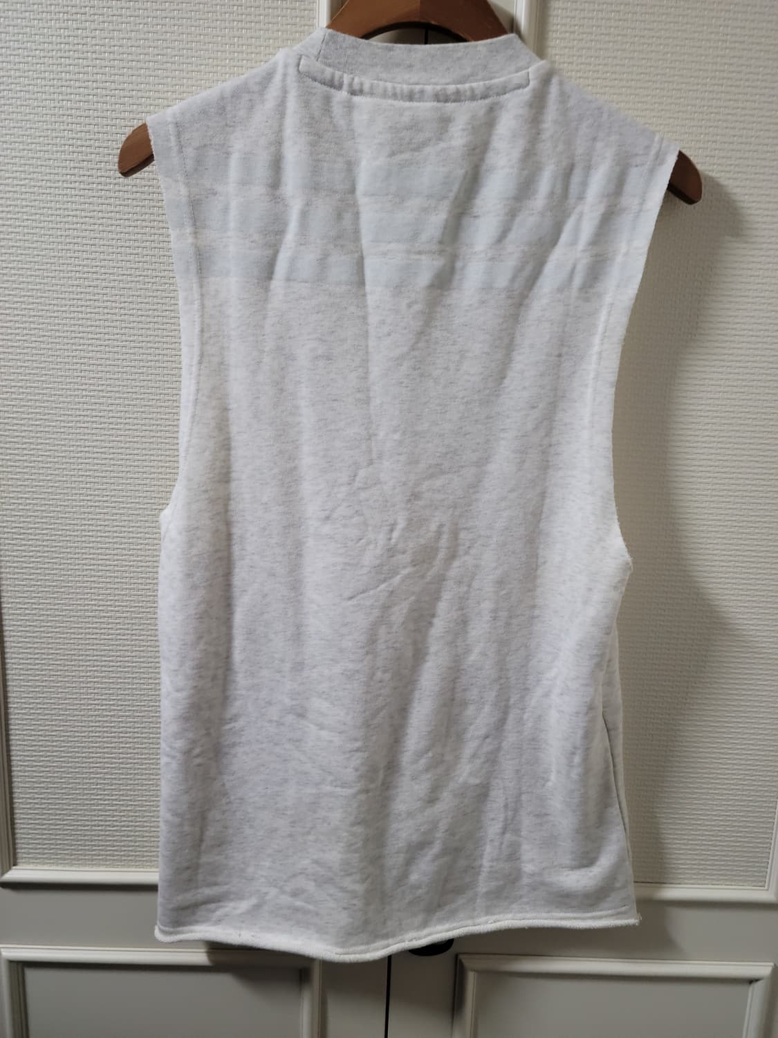 아디다스 회색 코튼 면 민소매 슬리브리스 티셔츠 M 사이즈 상품이미지7