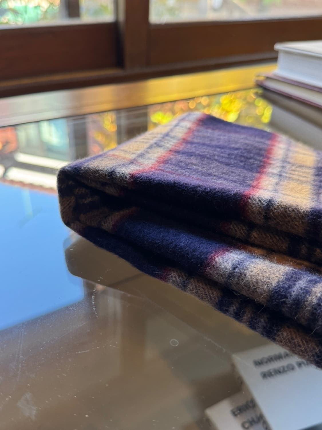 빈티지 캐시미어 머플러 상품이미지5