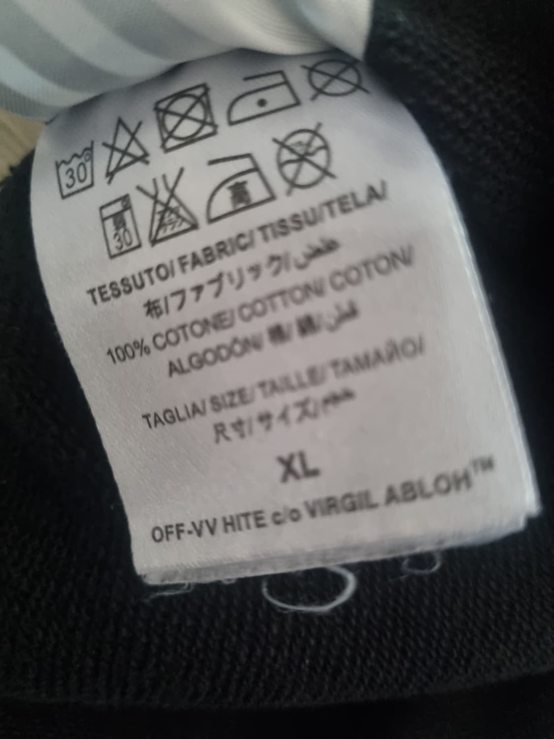 특가) 오프화이트  후드티.  M/L 상품이미지4