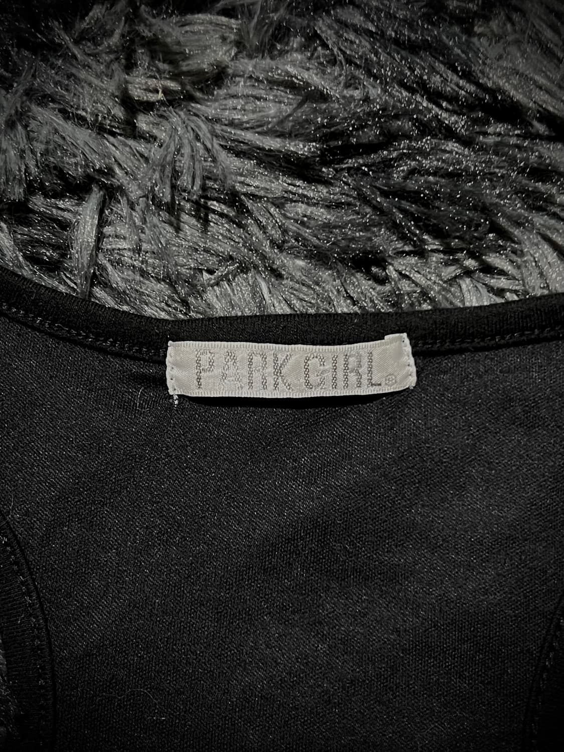 Park Girl 스컬 패턴 블랙 슬리브리스  상품이미지9