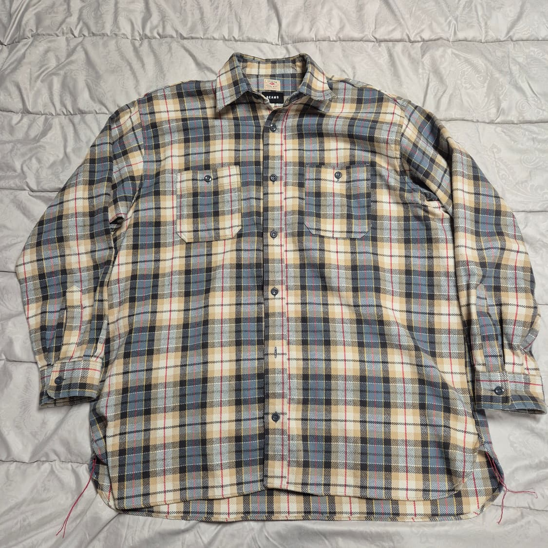 슈가케인x빔즈 플란넬 셔츠 L 사이즈.[105-110권장] 상품이미지1
