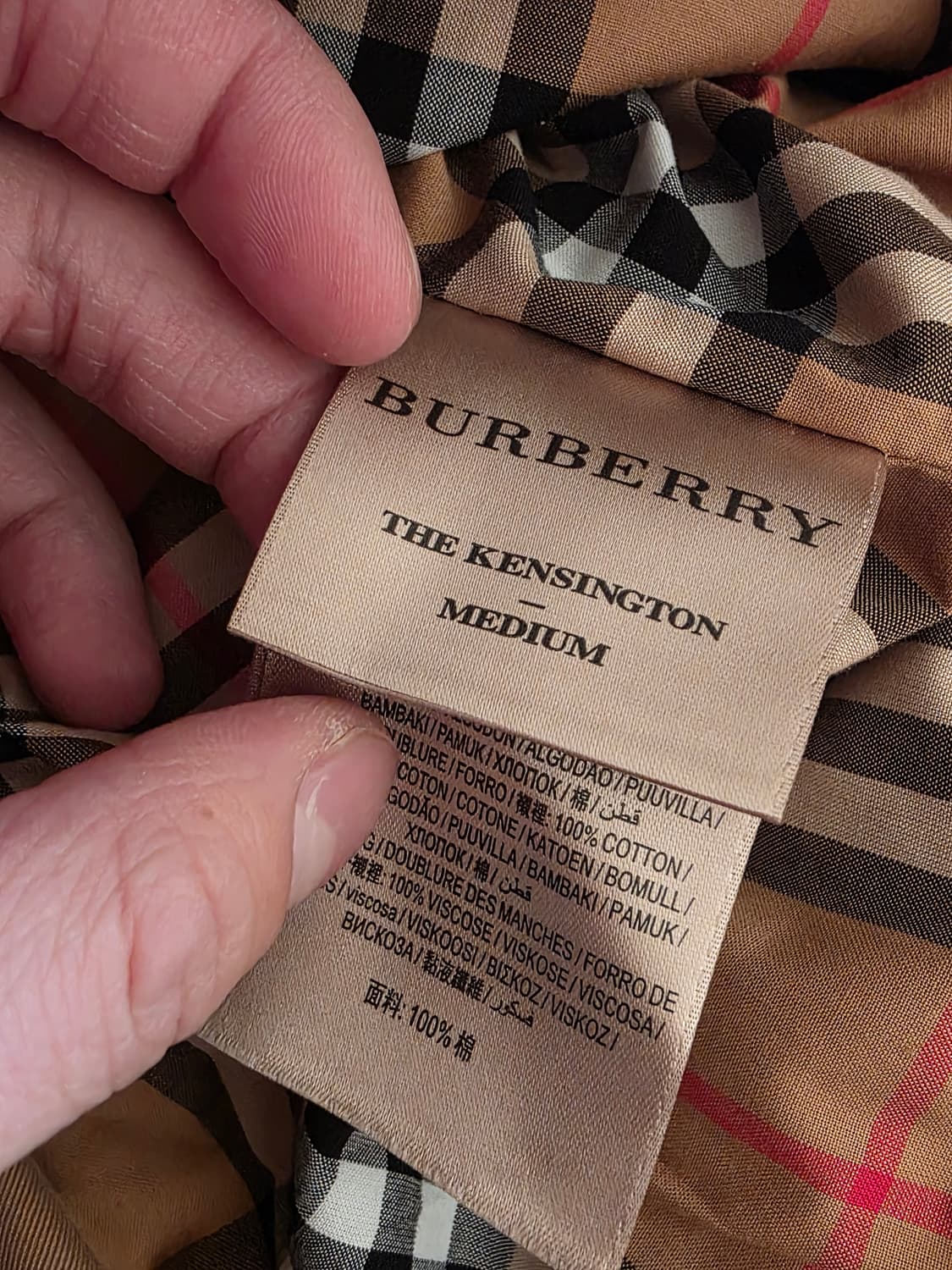 버버리 헤리티지 켄징턴 트렌치코트 50 상품이미지6