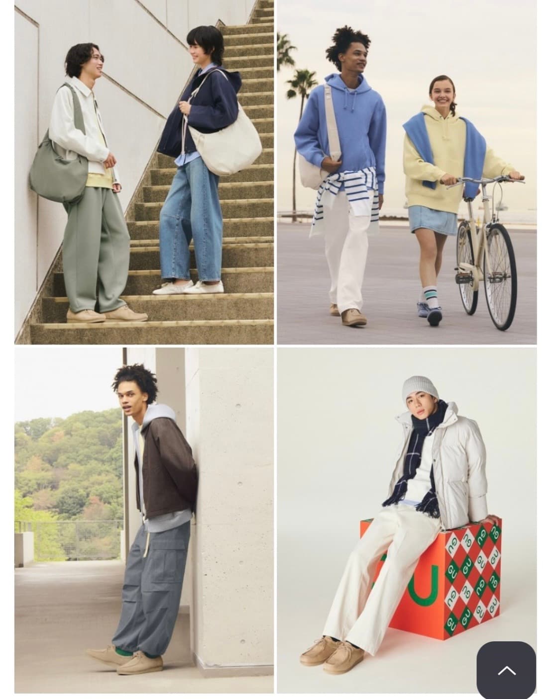 새상품) GU 모카신 구라비 왈라비 블랙 250 상품이미지5