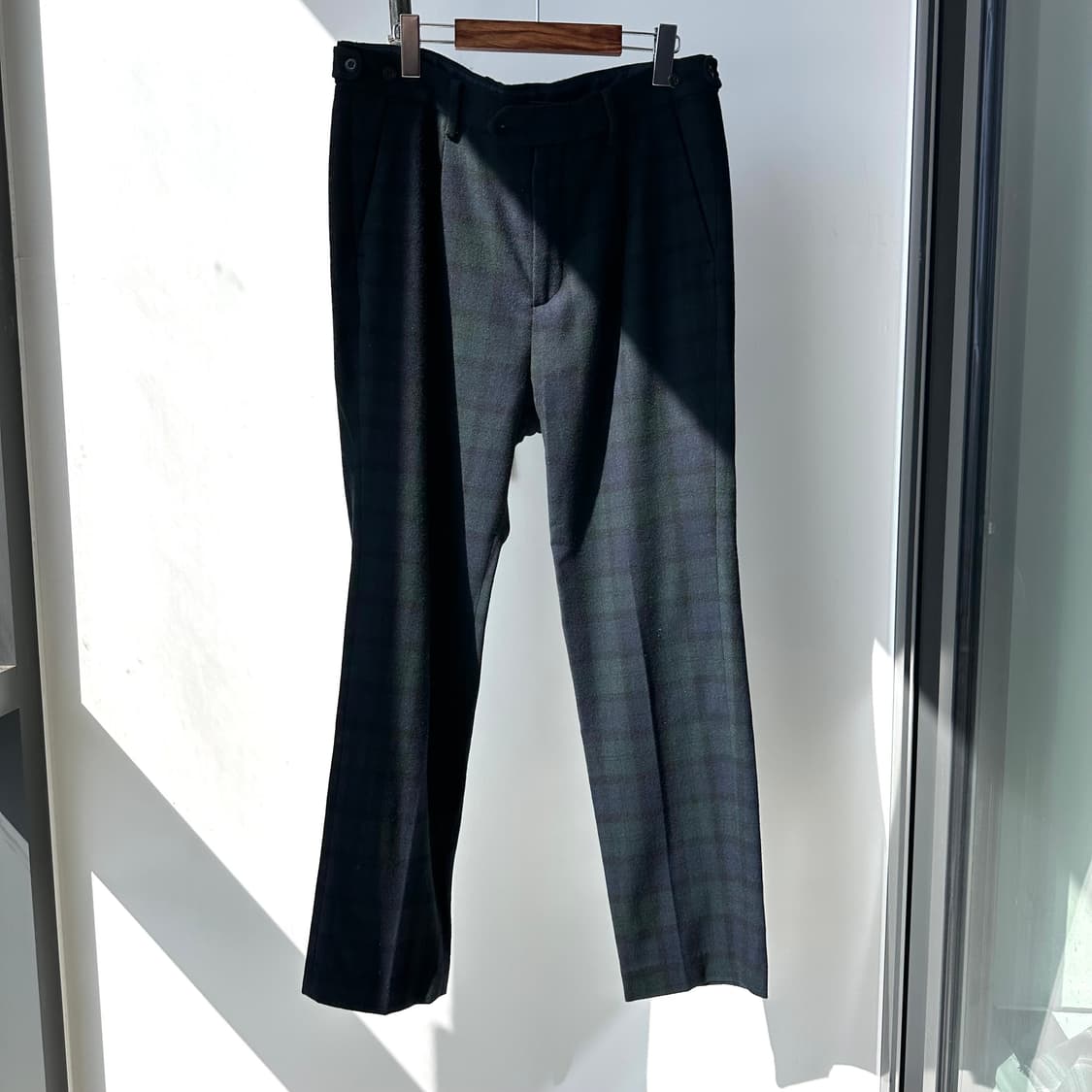 프레드페리 타탄 체크 펑크 브리티쉬 울 팬츠 상품이미지9