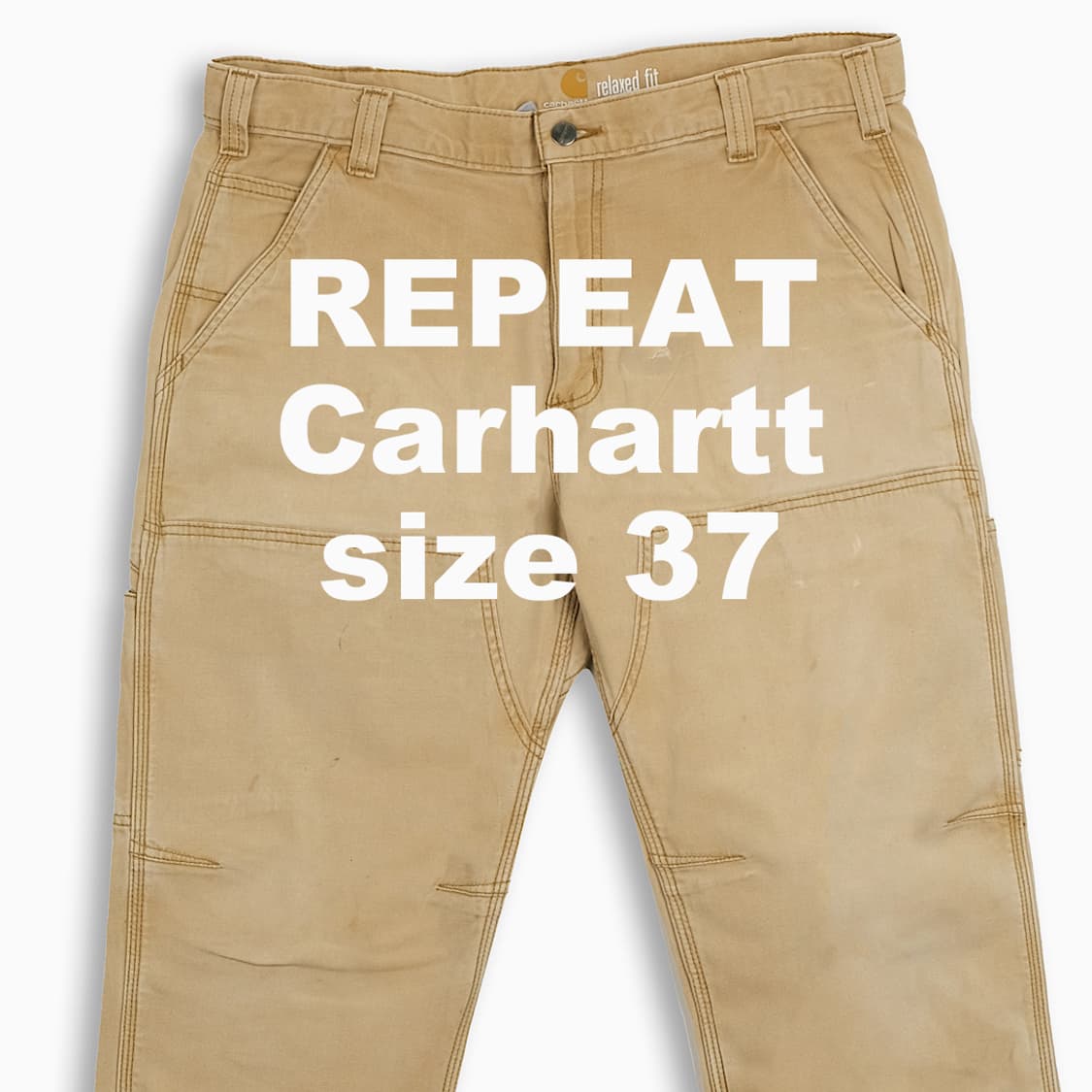 빈티지 칼하트 더블니 102802 37 인치 CH8023601 상품이미지1