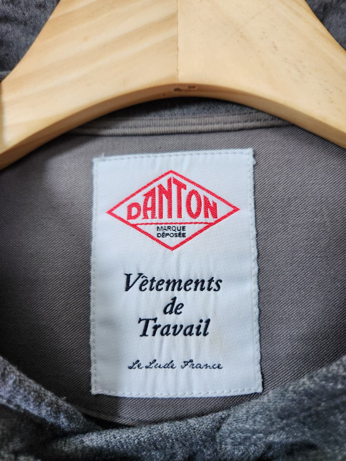 단톤Danton 울 후드 자켓 M~L - J19 상품이미지4