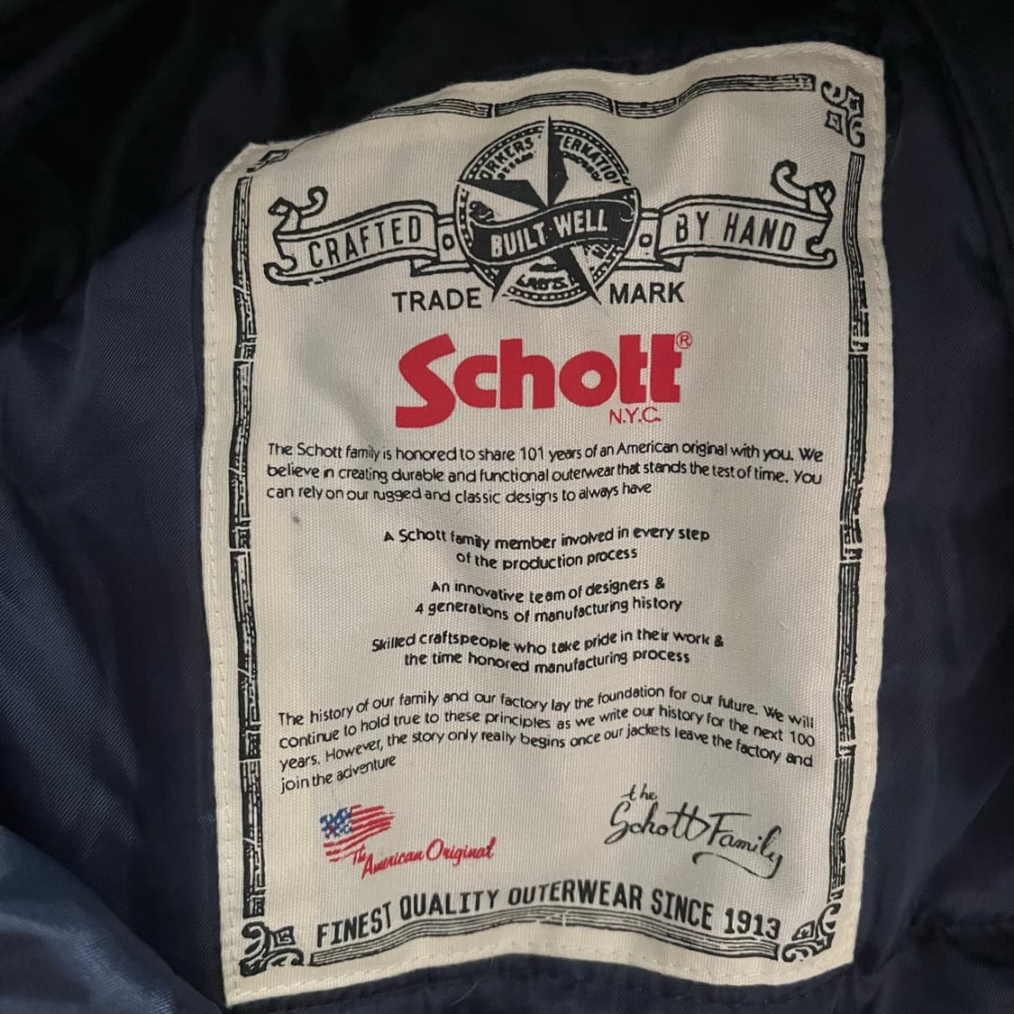 Schott NYC N-3B military parka 상품이미지10