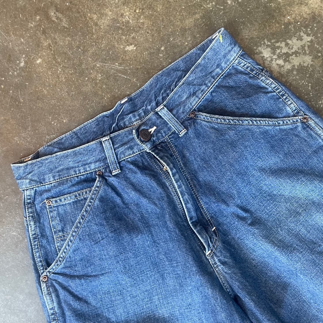 Carhartt denim half pants 상품이미지3