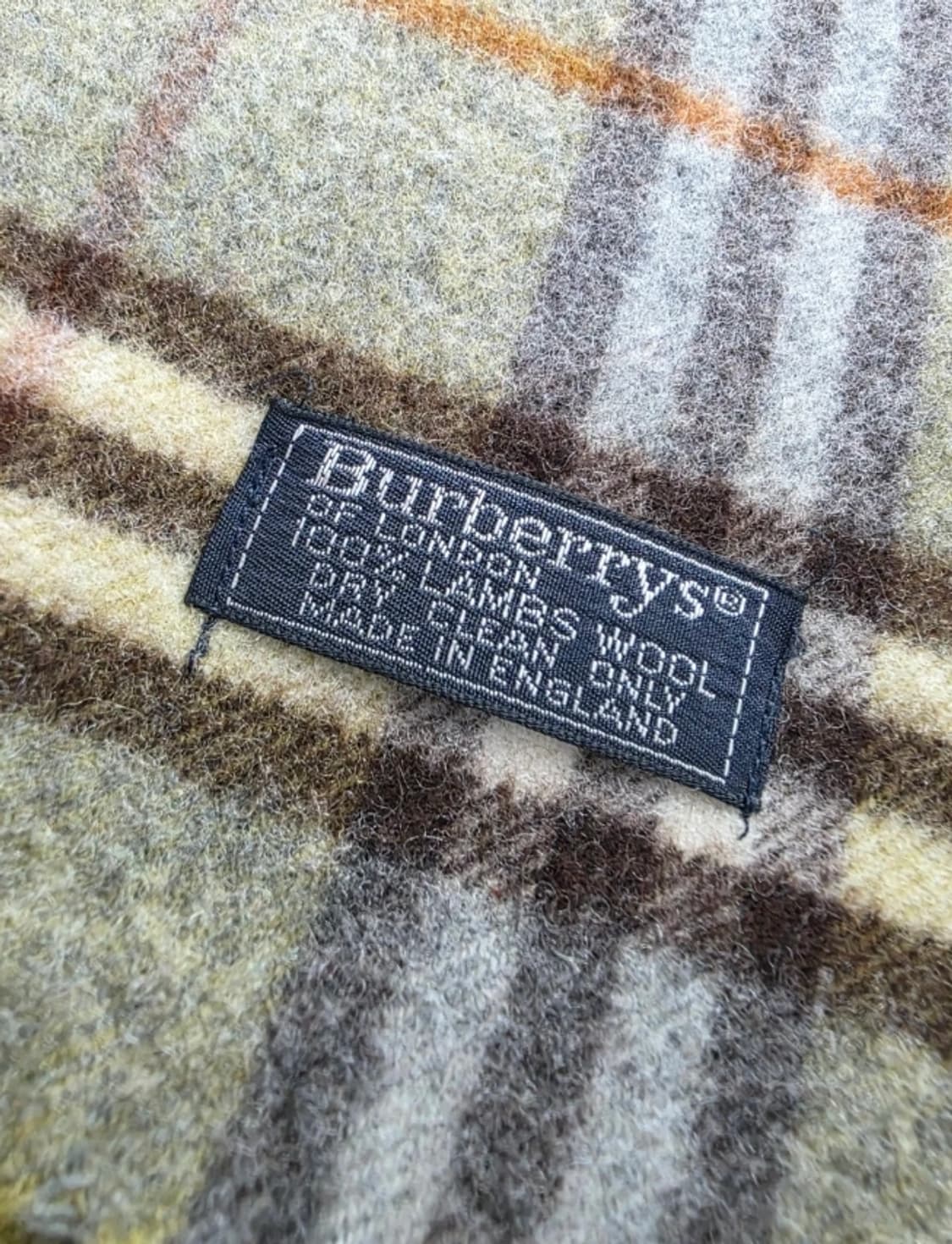 버버리 램스울 체크 머플러 상품이미지6