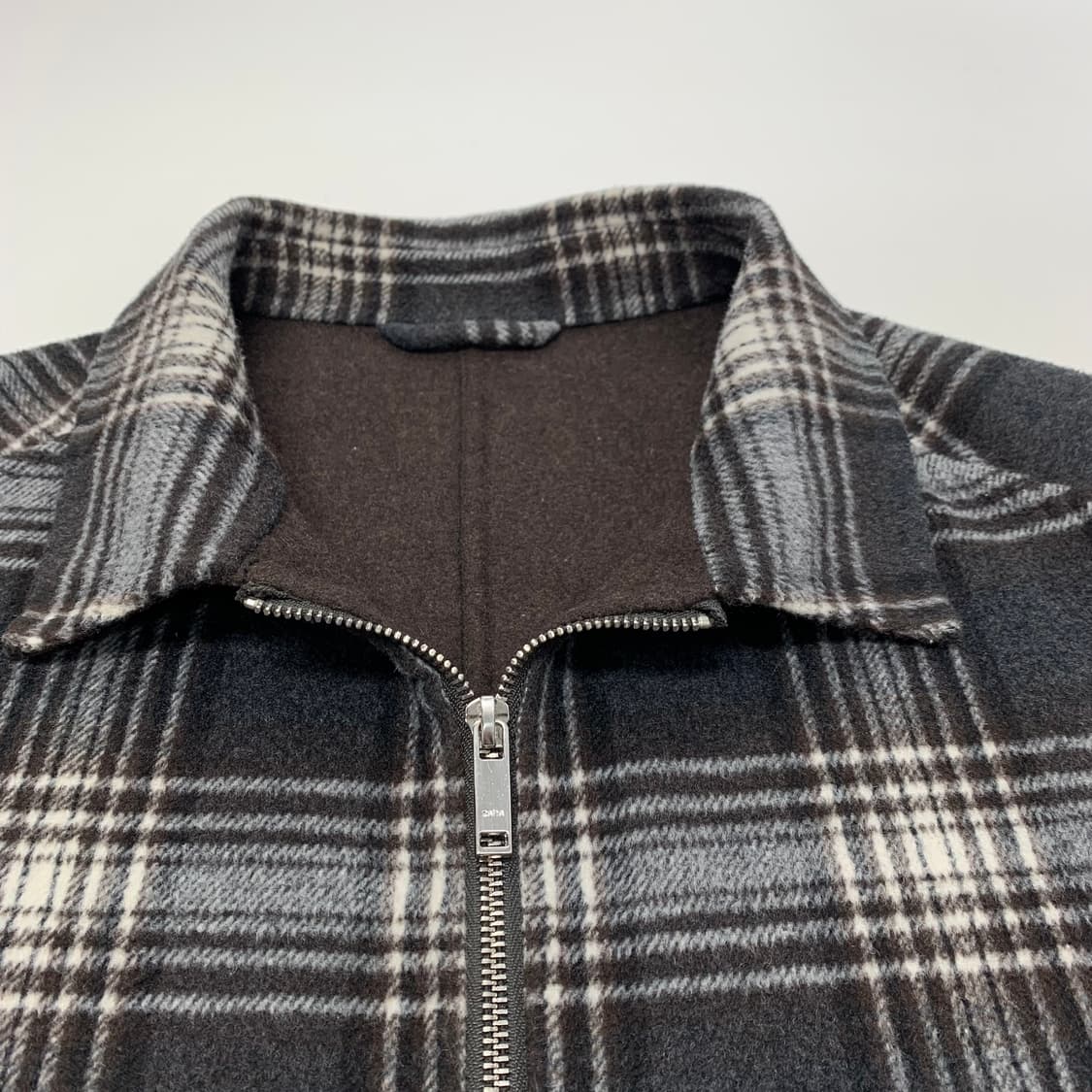 ZARA 자라 체크 모직자켓 상품이미지3