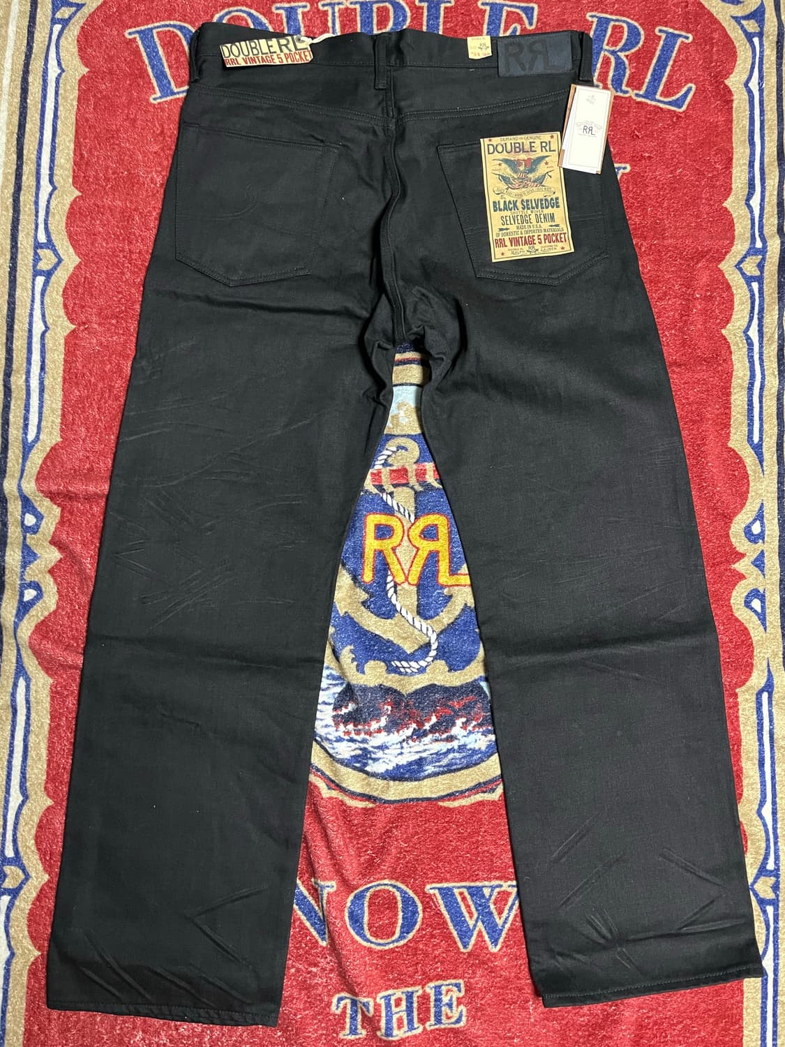 RRL 빈파포 블랙온블랙 더블알엘 상품이미지2