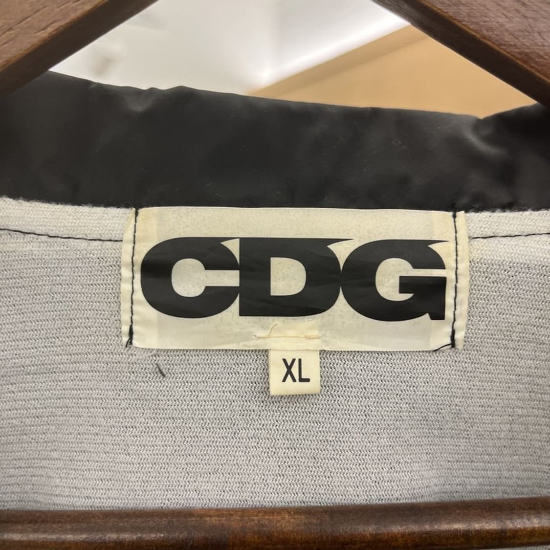 꼼데가르송 스트릿 펑크 빅로고 바람막이 코치 자켓 XL C10390 상품이미지5