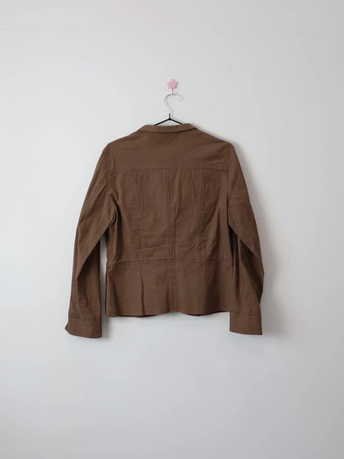 L.L.Bean Brown Cotton Safari Jacket 상품이미지4