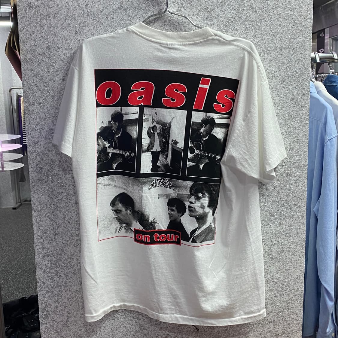 오아시스 1994 온투어 반팔티 B2075 상품이미지4