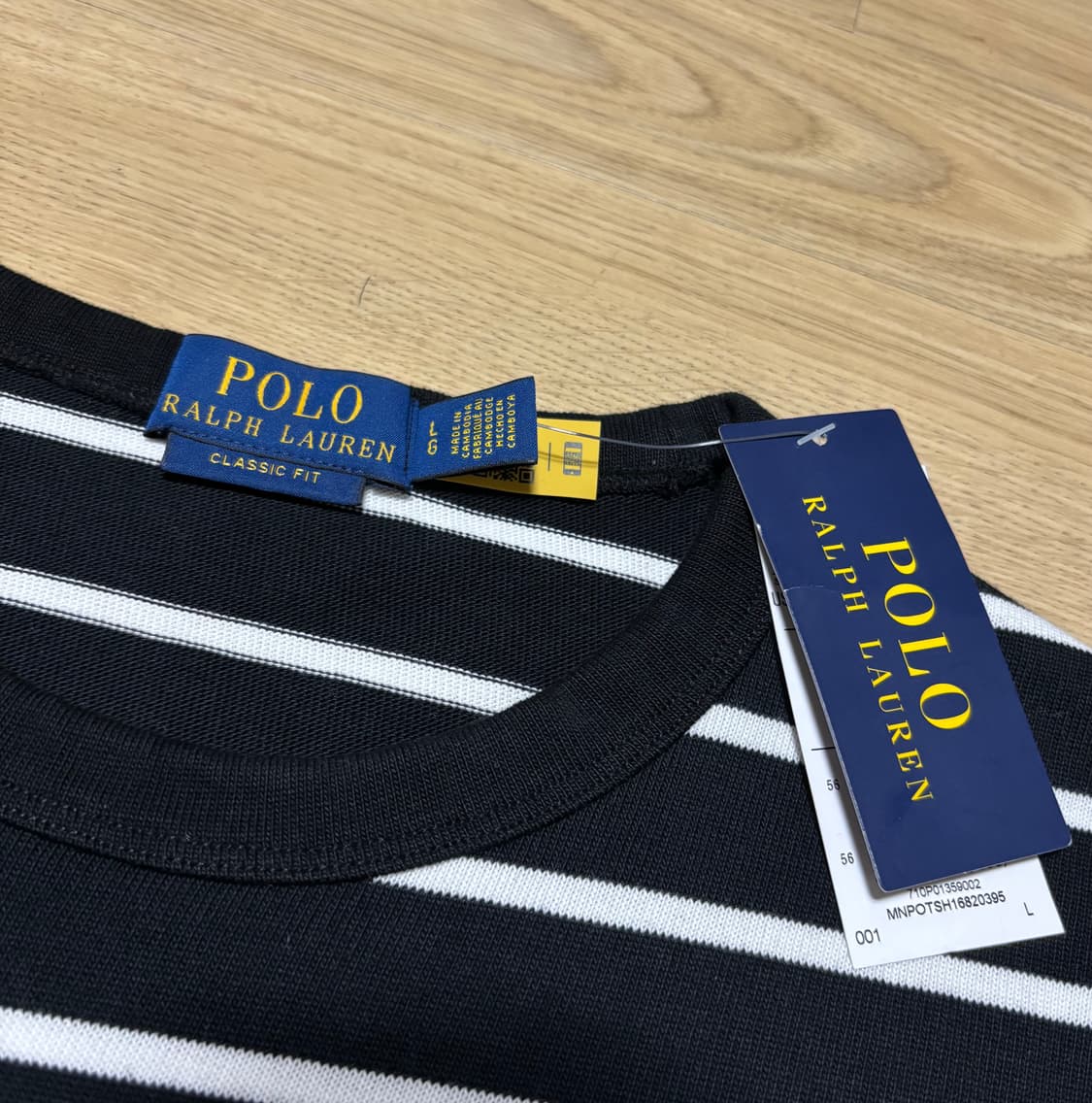 폴로 랄프로렌 스트라이프 롱슬리브 긴팔 티셔츠 상품이미지2