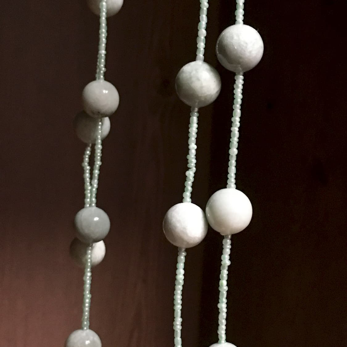 민트볼 레이어드 롱목걸이 상품이미지7