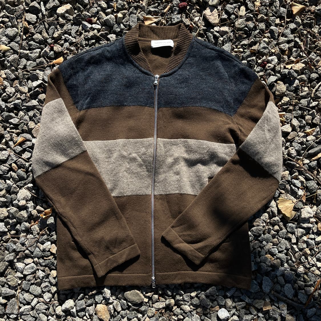 투모로우랜드 모헤어 혼방 니트집업(실측확인) 상품이미지1