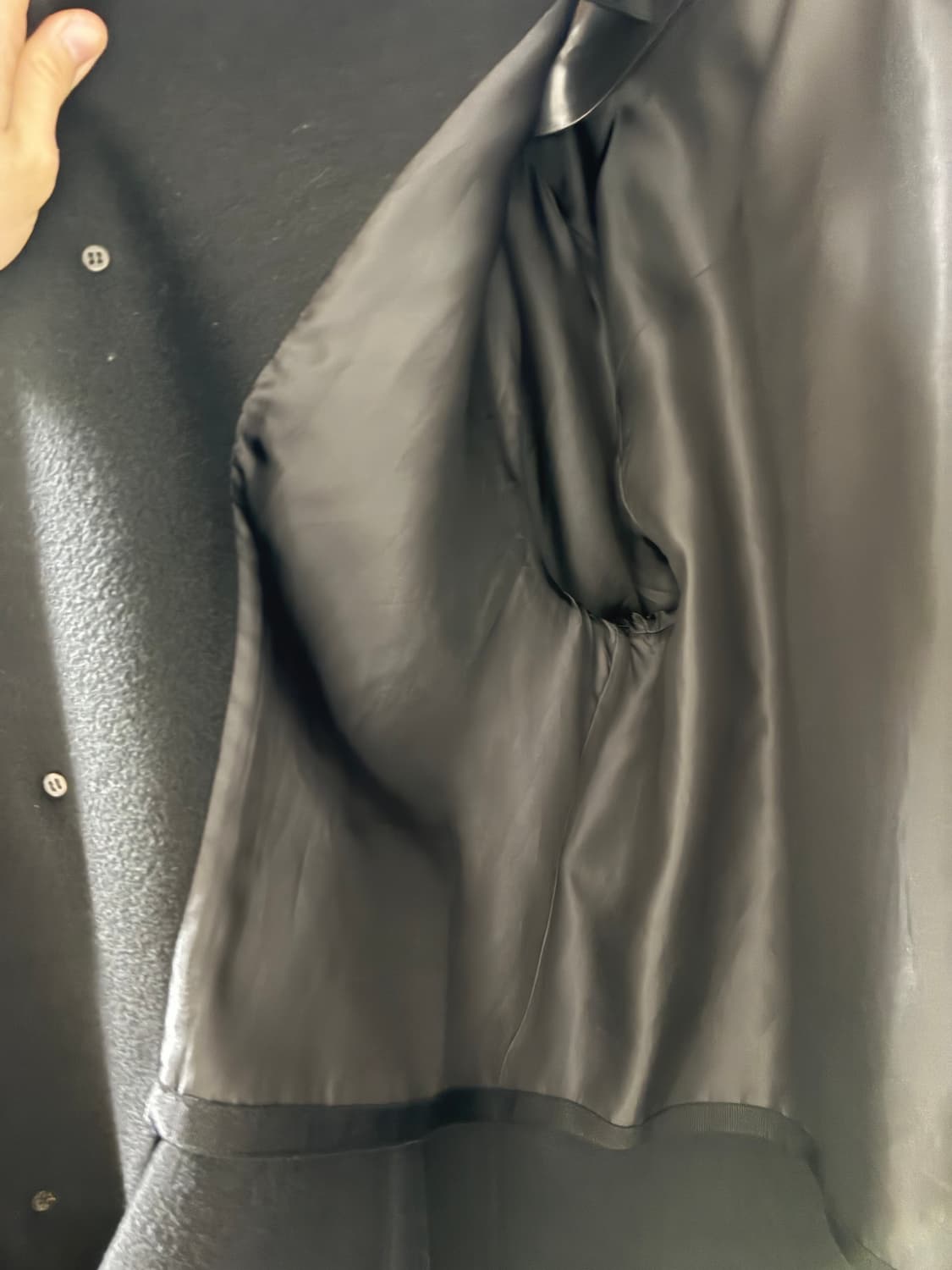 시스템옴므 캐시미어 블랜드 백 슬릿 발마칸코트 상품이미지4