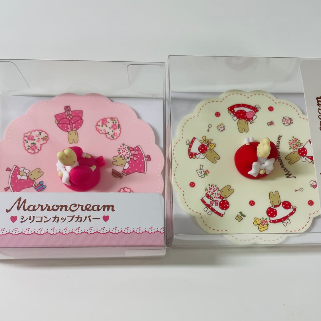 마론크림 실리콘 컵 커버 크림 상품이미지2