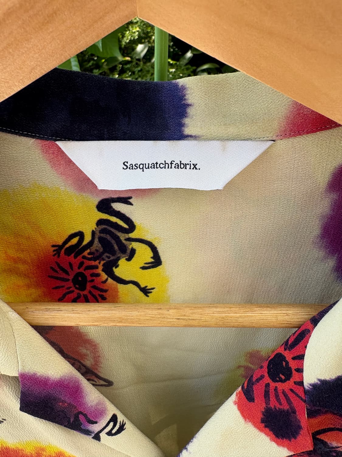 사스콰치 패브릭스 22ss 오픈칼라셔츠 상품이미지2