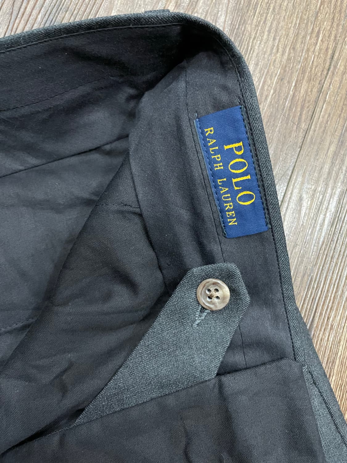 폴로 이태리산 울 트라우저 팬츠 슬랙스 챠콜 상품이미지7