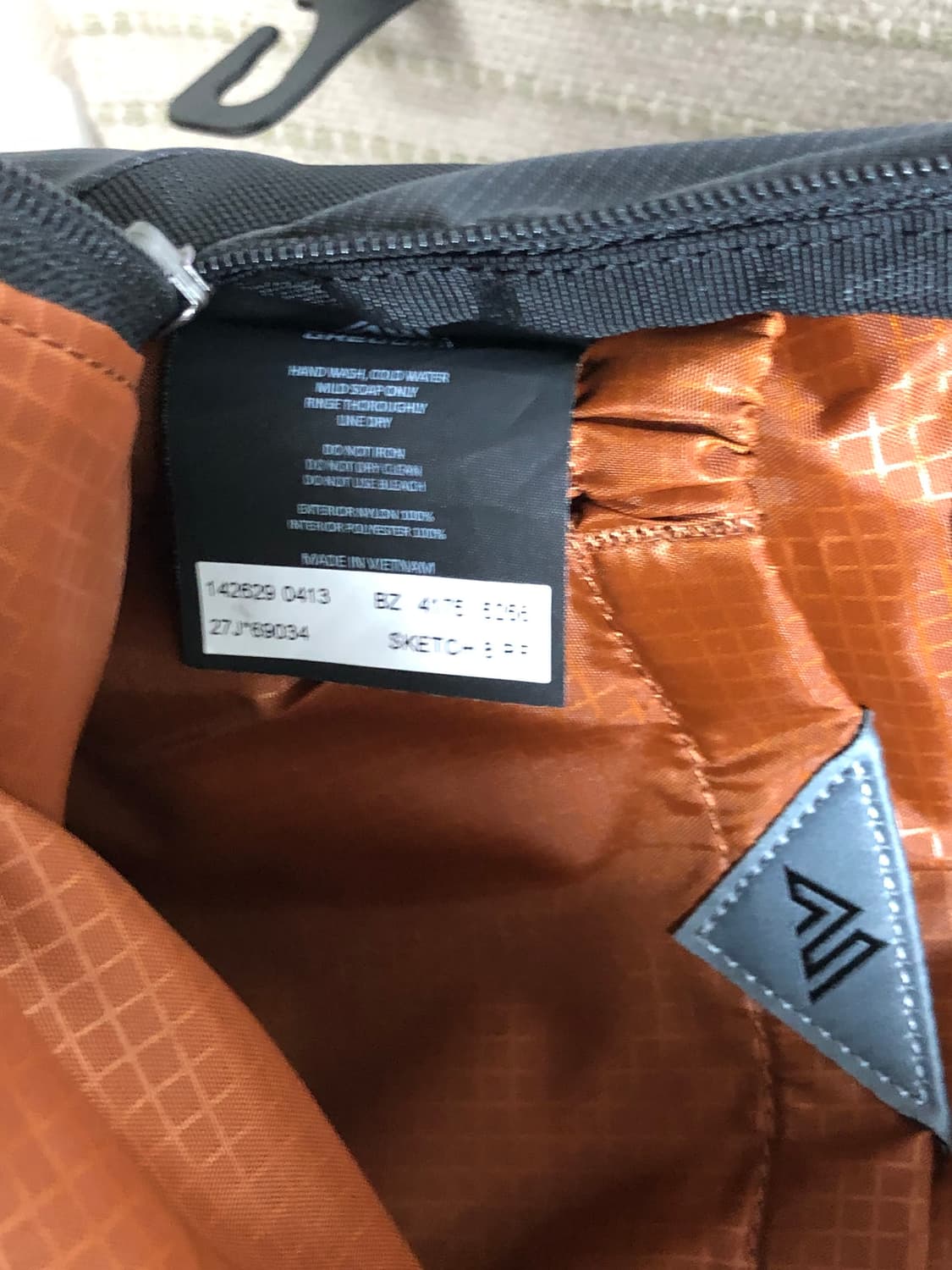 그레고리 스케치8 RF 블랙 슬링백 여행가방 상품이미지5