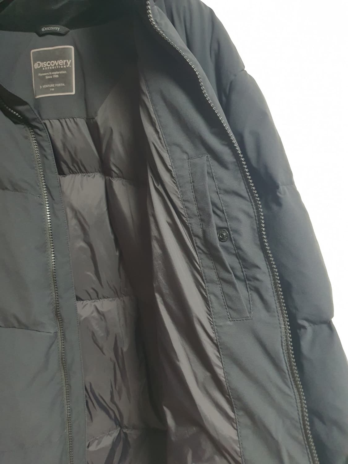 택포가 디스커버리 패딩 RDS 윈드레이저 덕다운 숏패딩 110 상품이미지6