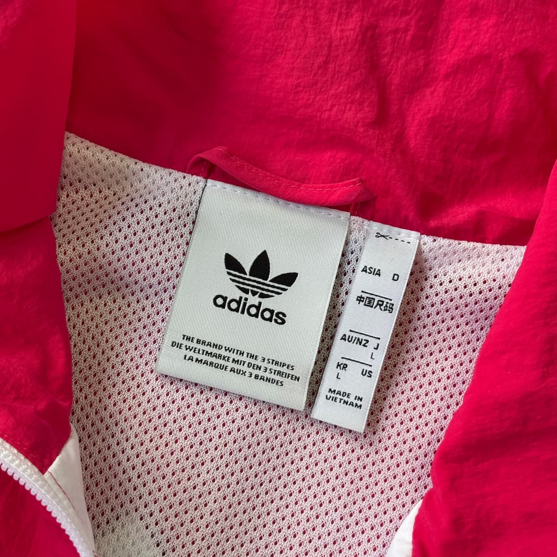 아디다스 멀티컬러 빅로고 바람막이 L(105) 상품이미지6