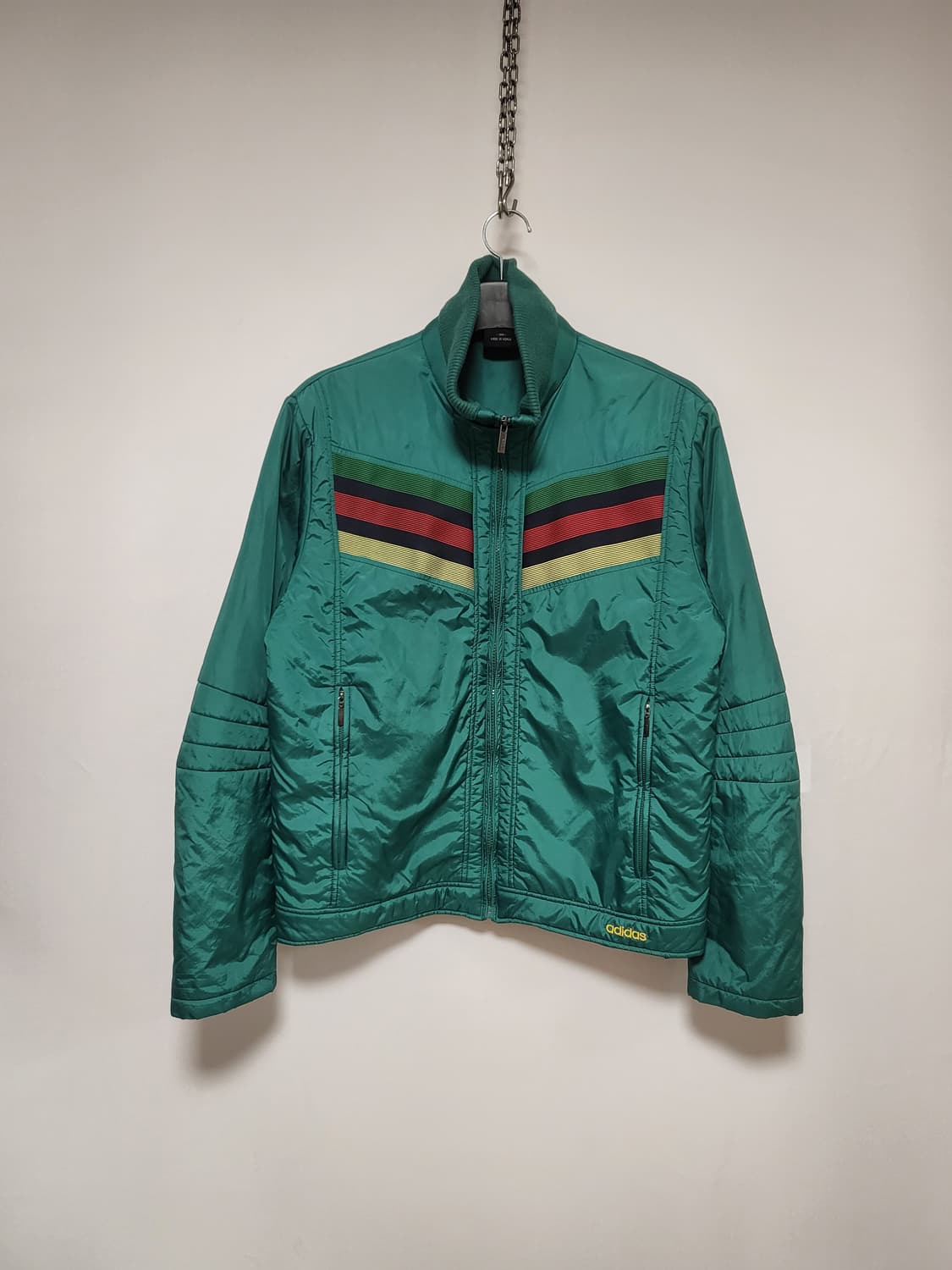 아디다스 90s 올드스쿨  경량배색패딩 상품이미지1