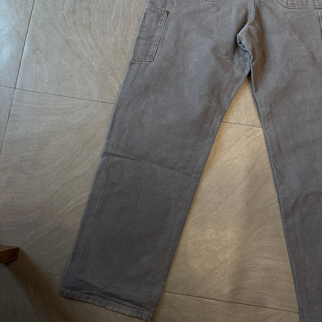 칼하트 정품 그레이 더블니 팬츠 바지 상품이미지8