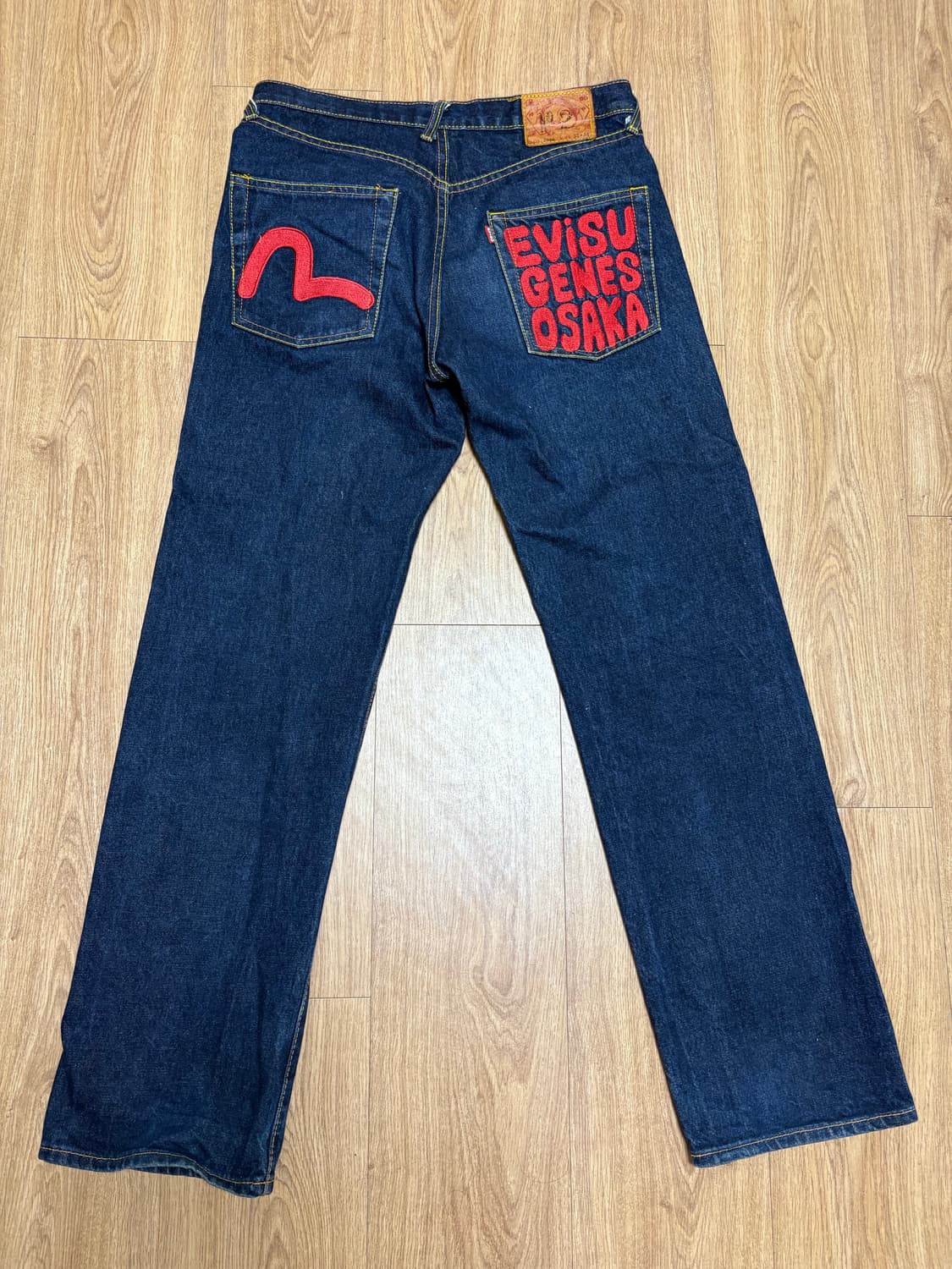 에비수재팬 오사카 데님팬츠 빈티지 상품이미지1