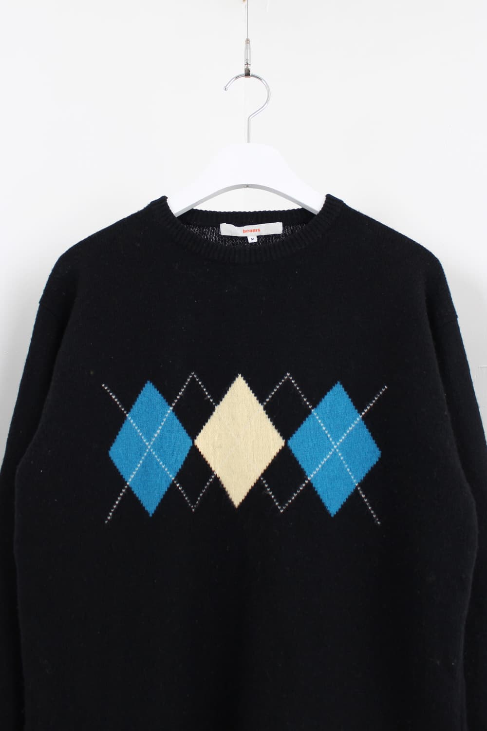 BEAMS argyle knit   상품이미지2