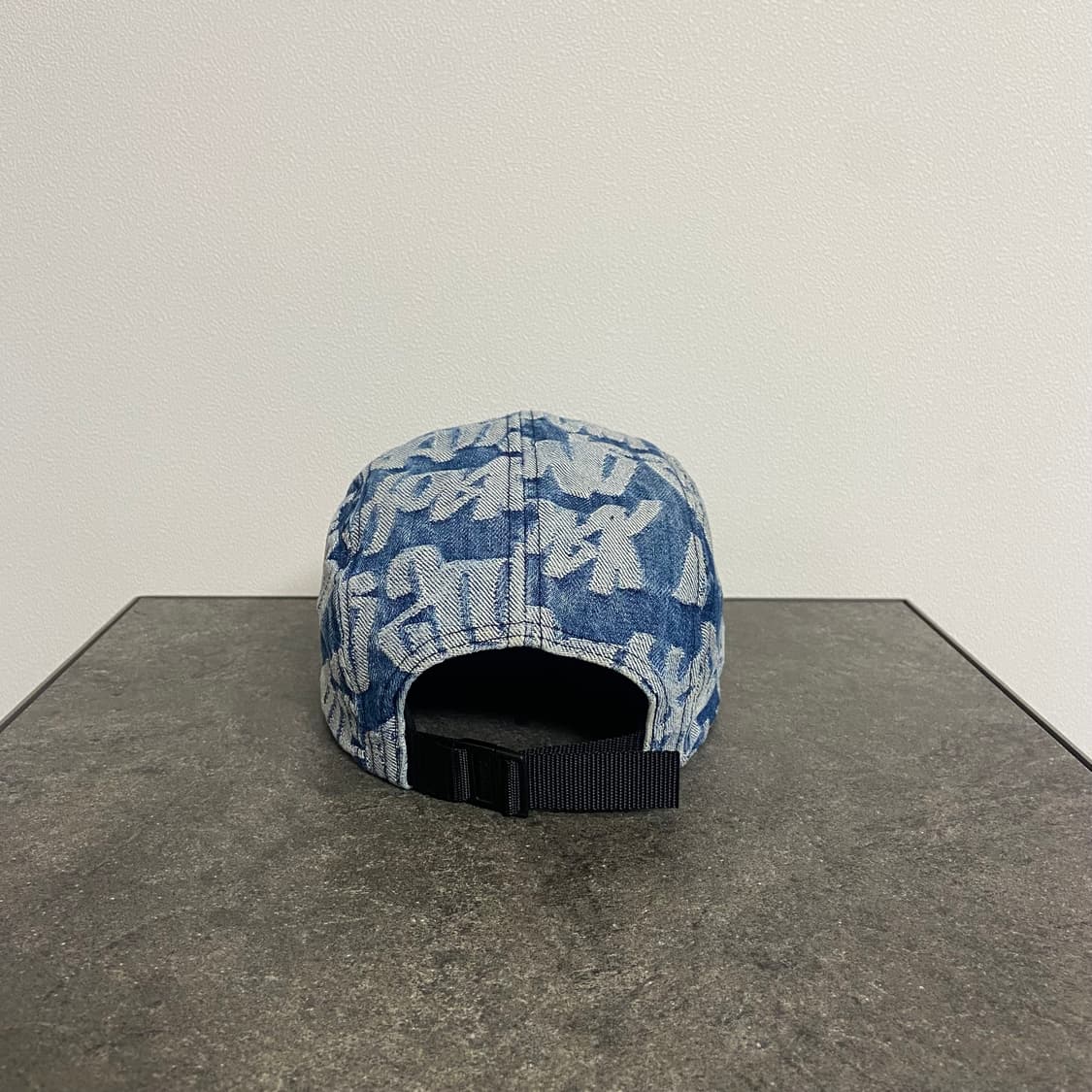 (OS) 슈프림 박스로고 캠프캡 모자 워시드 데님 상품이미지4