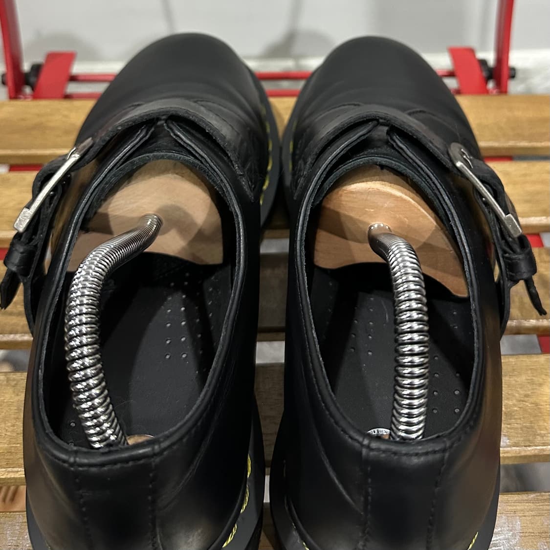 UK7) 닥터마틴 로퍼 남성 남자 구두 1461 블랙 버클 풀업 상품이미지5