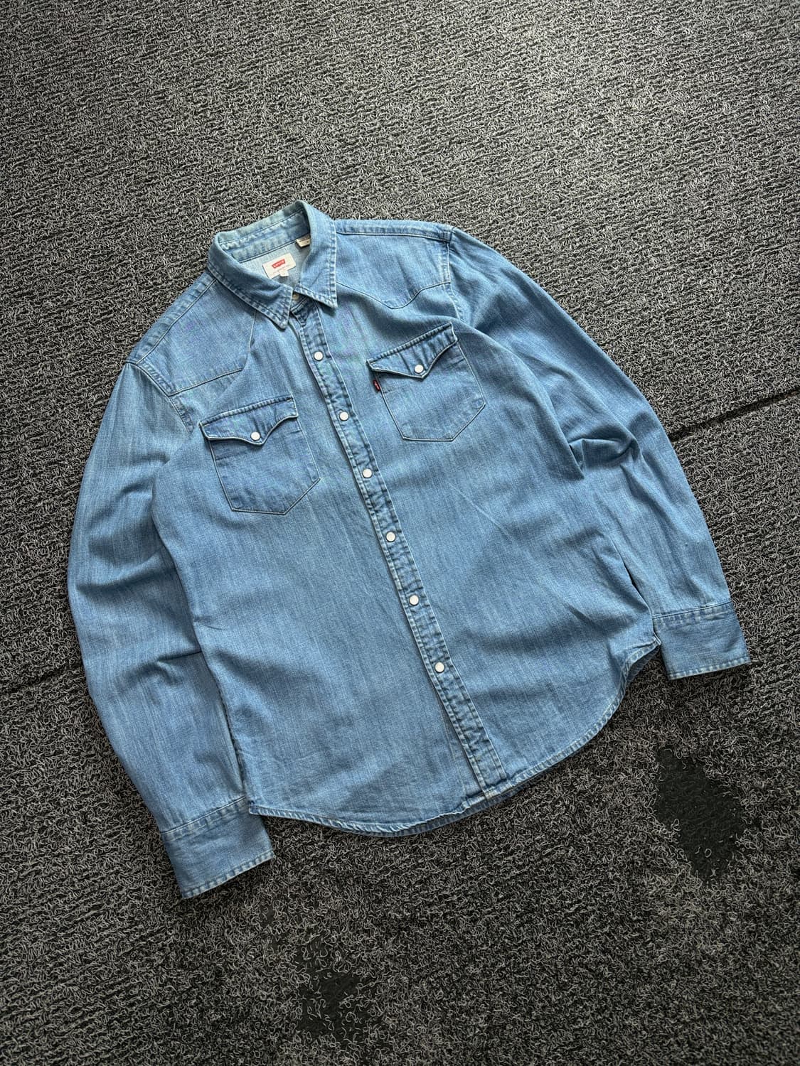 리바이스 아메카지 웨스턴 데님 셔츠 3144 상품이미지1