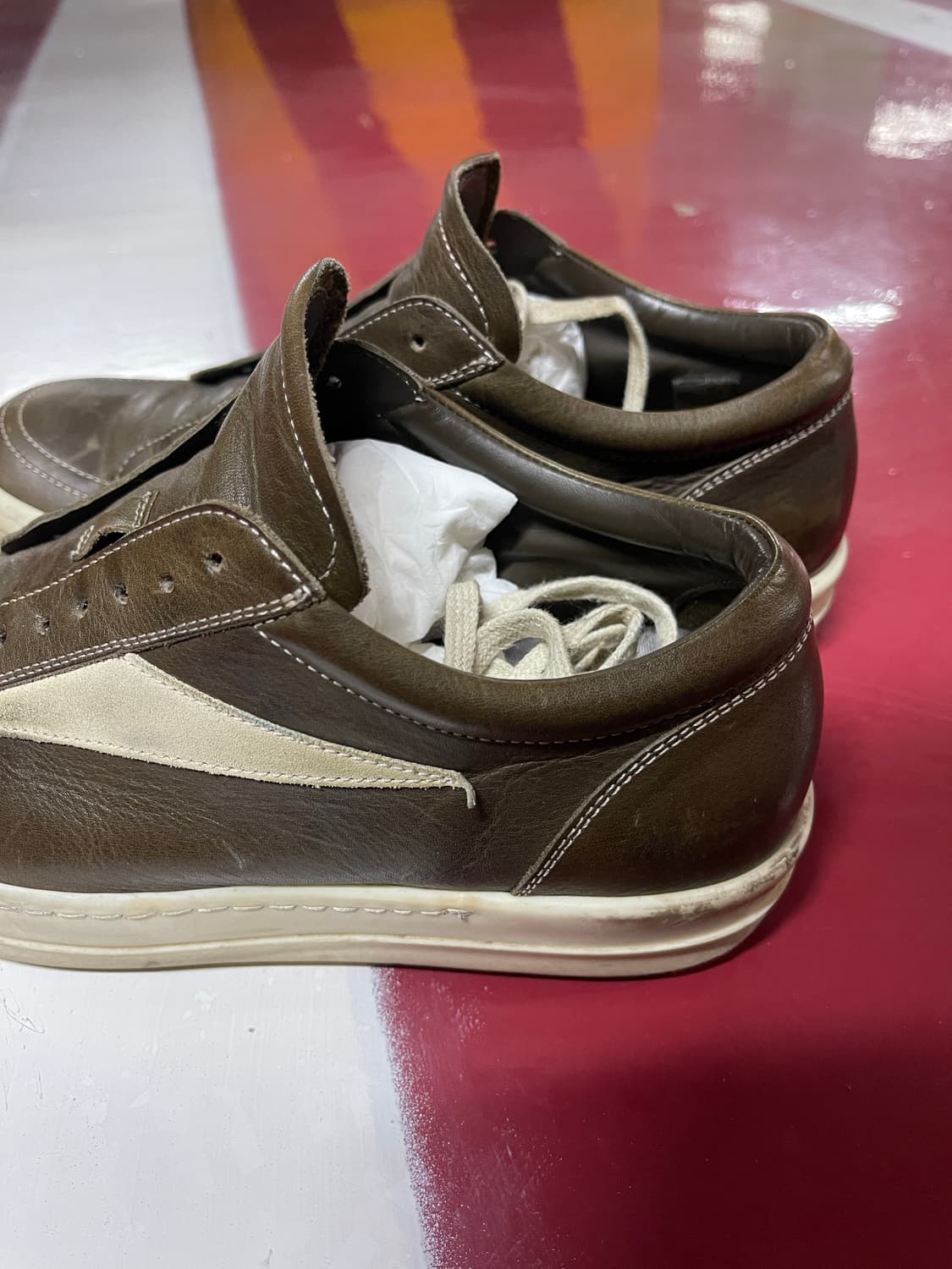 릭반스 릭오웬스 스니커즈 41사이즈 팝니다 상품이미지4