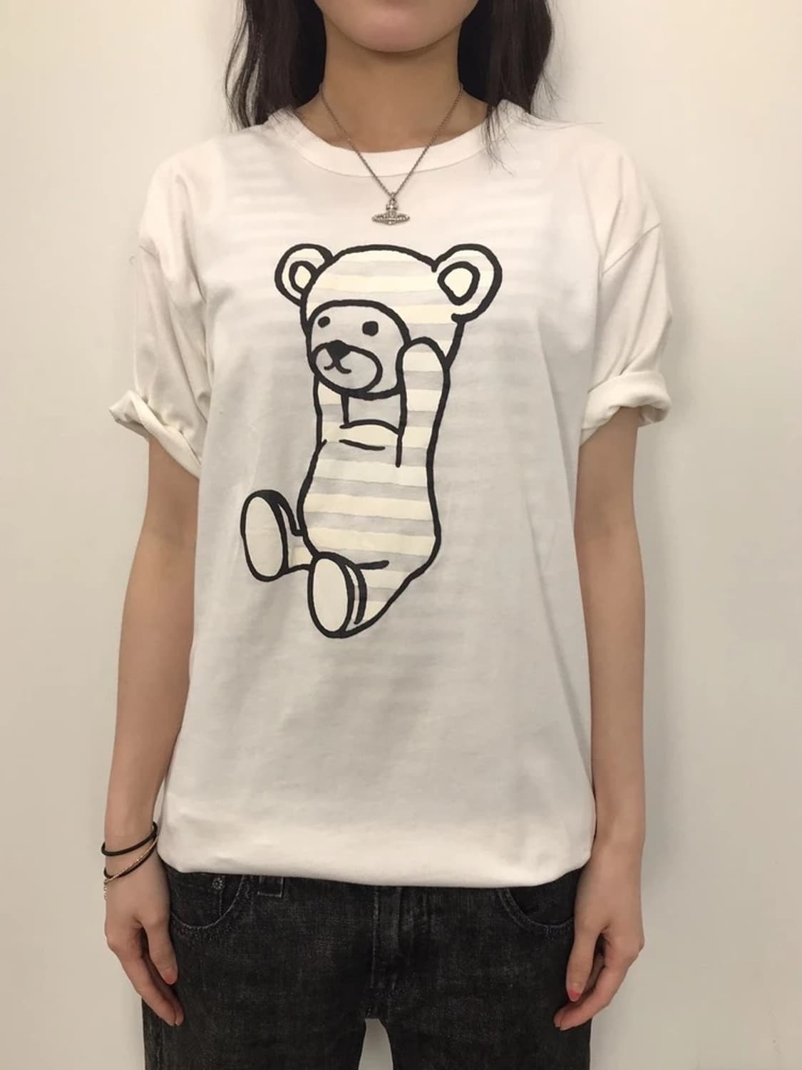 Graniph Bear Graphic T-shirt 상품이미지2