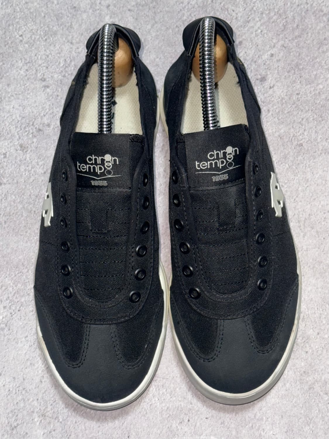 데상트 크론템포 블랙 스니커즈 240 상품이미지3