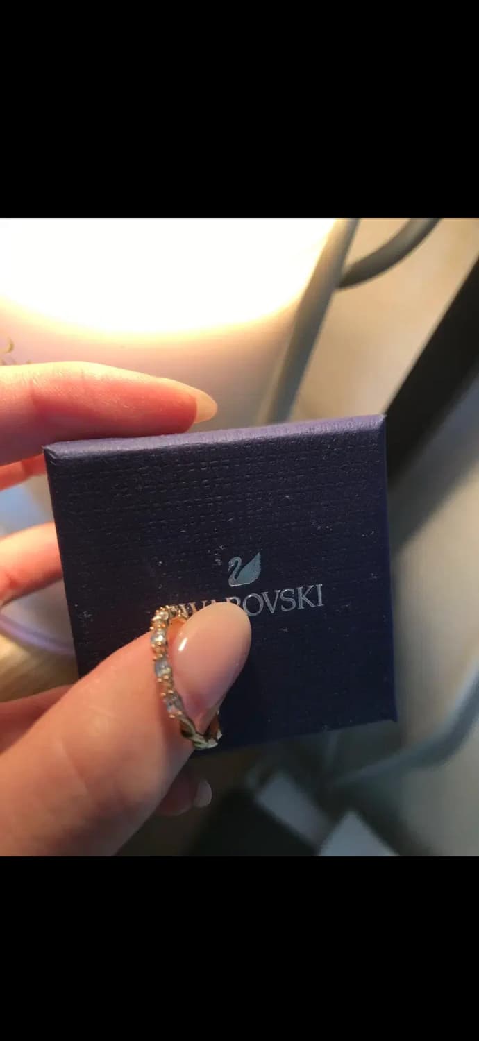 스와로브스키 반지 상품이미지1