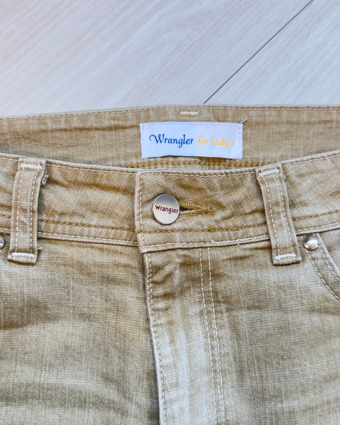 [WRANGLER] White Tag Denim Pants 상품이미지4