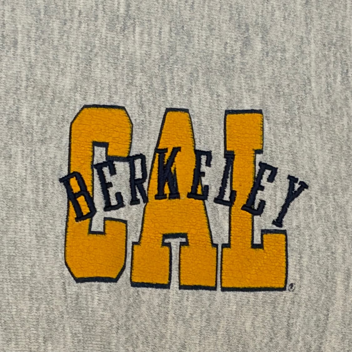 90s Made in USA 빈티지 버클리 대학 리버스위브 맨투맨 상품이미지4