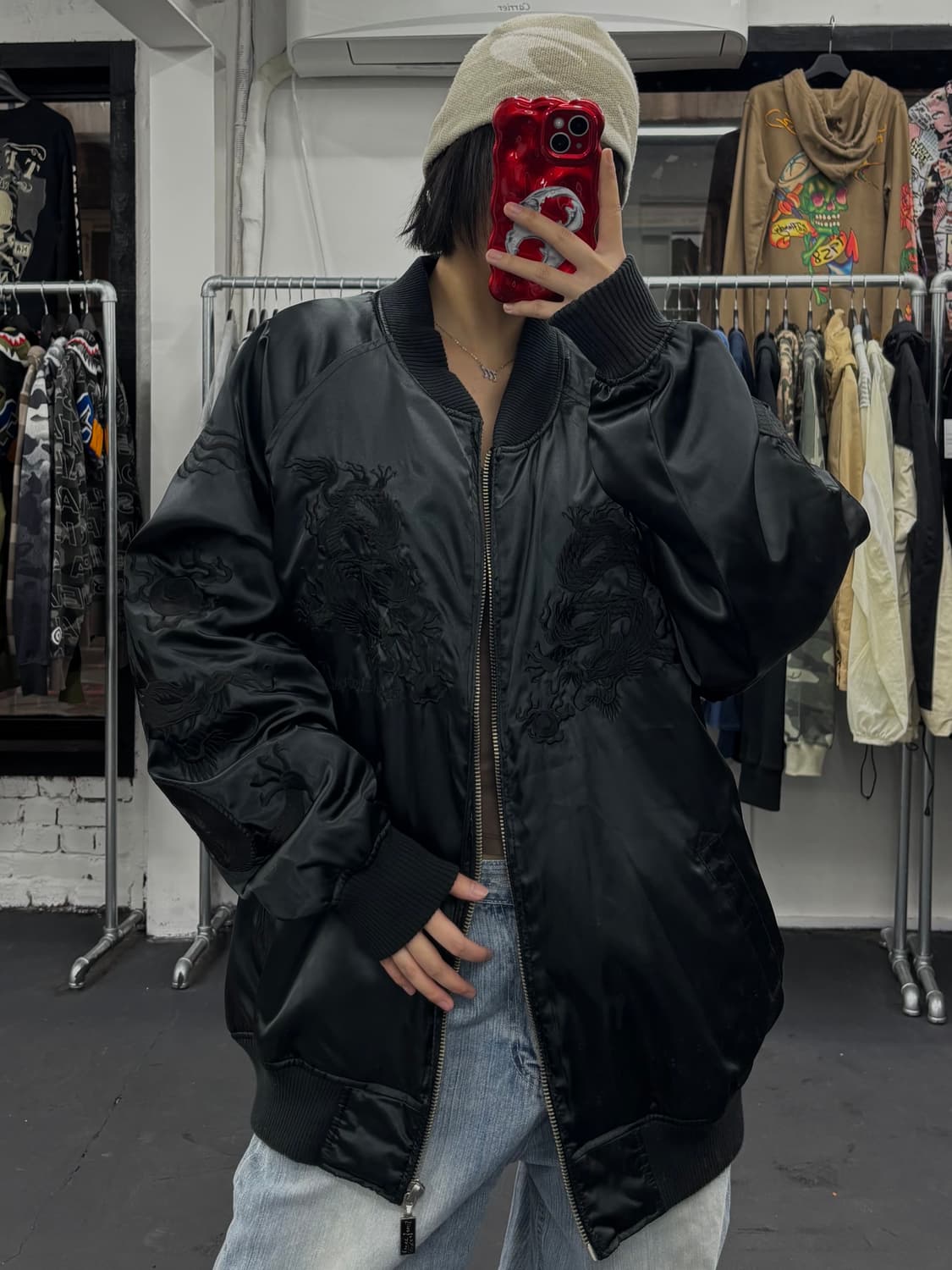 도그타운 블랙드래곤 블랙 스카잔 상품이미지1