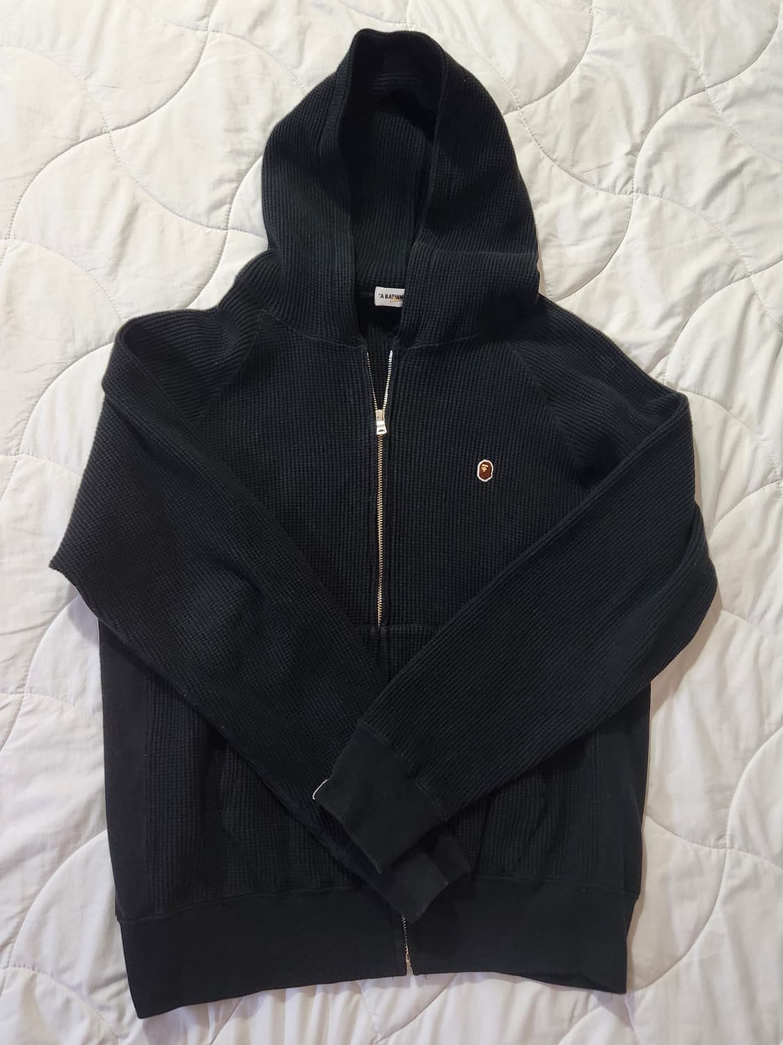 베이프 와플 후드집업 상품이미지1