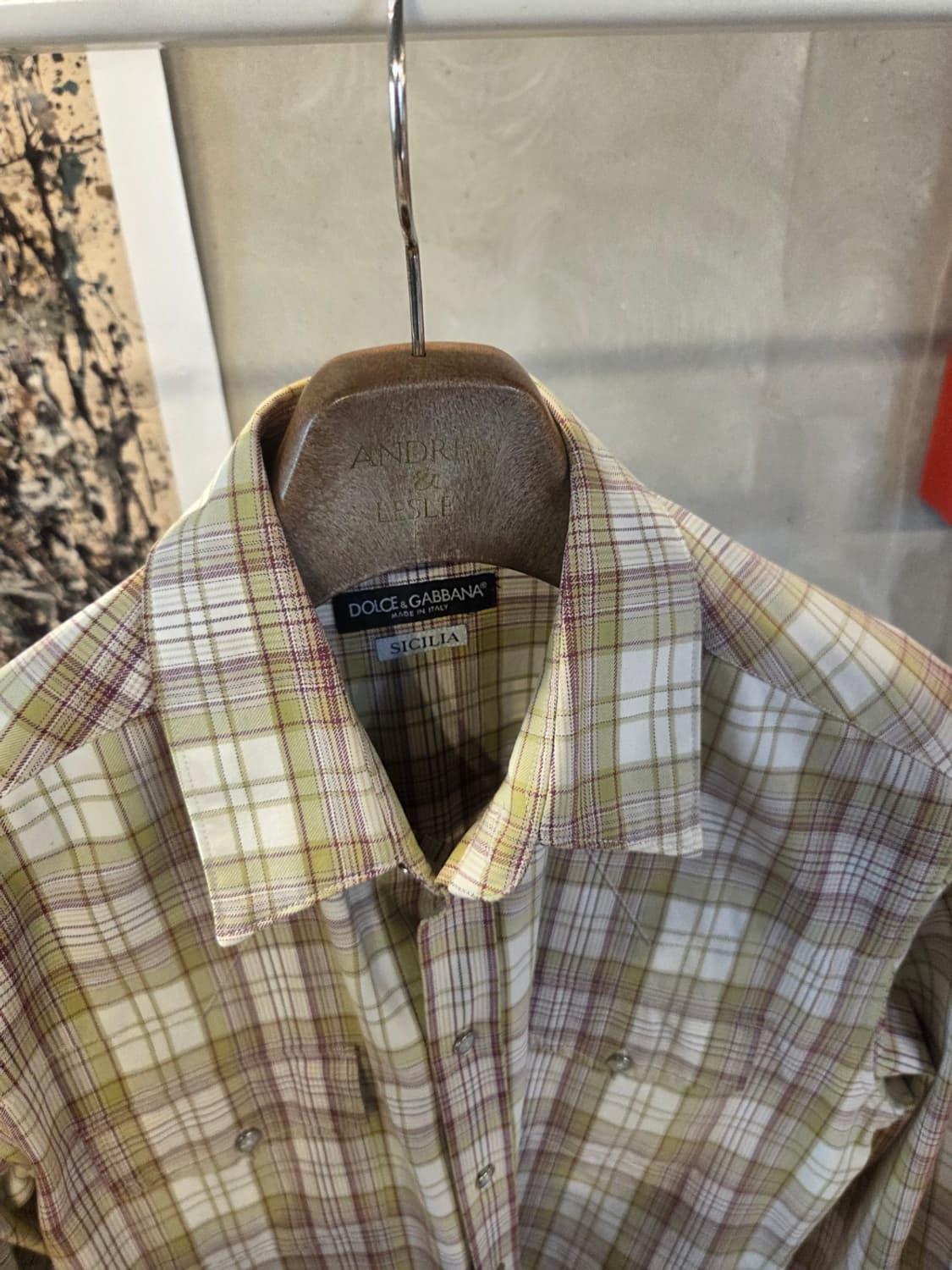 돌체앤가바나 웨스턴셔츠 상품이미지2