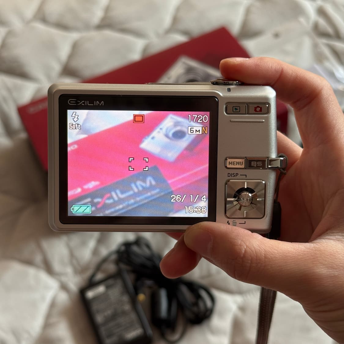 풀박스 CASIO EXILIM EX-Z600 카시오 엑슬림 실버디카 상품이미지8