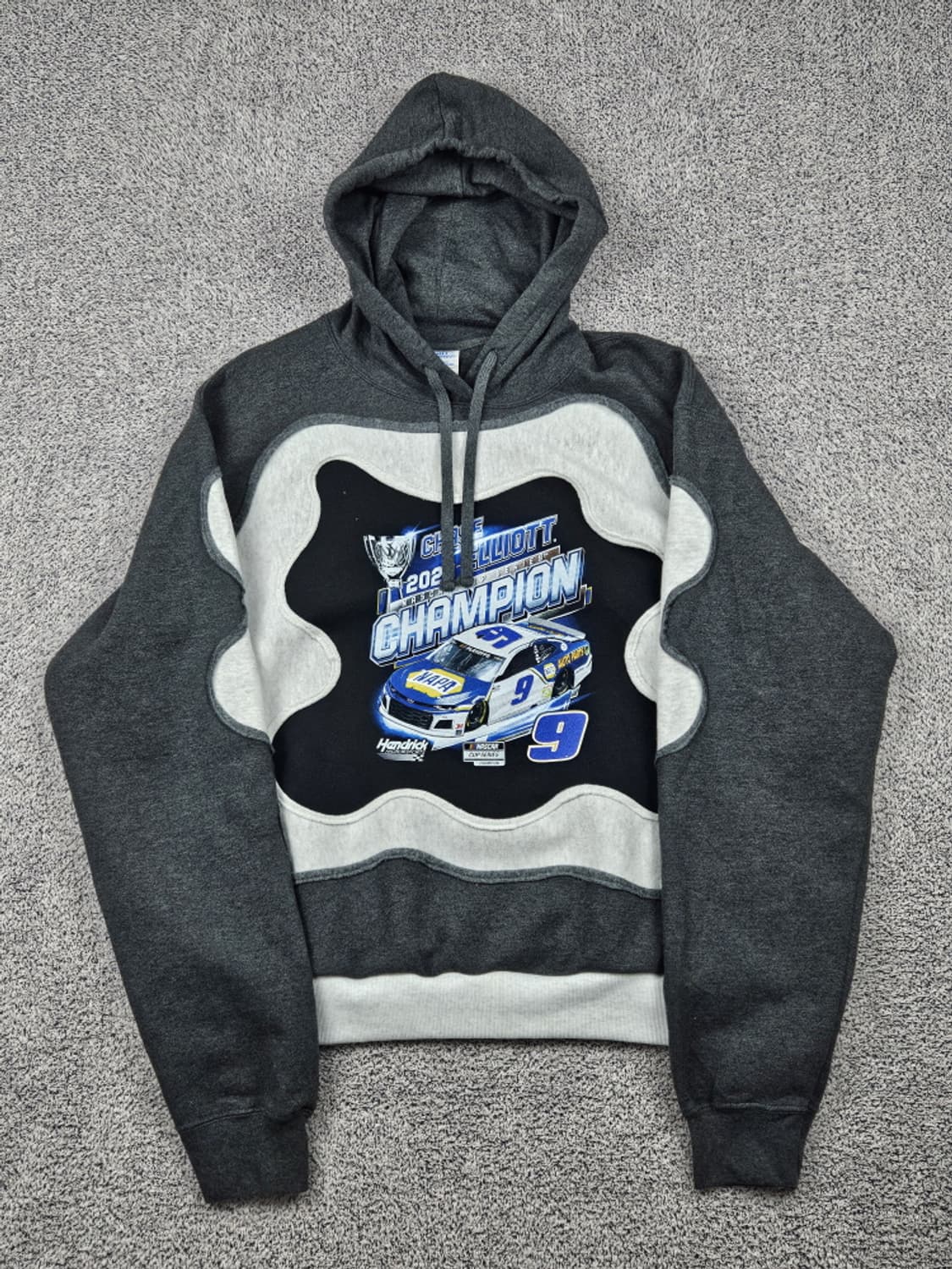 체이스 엘리엇 레이싱챔피언 아플리케 커스텀 후드티 (XL) / 10286 상품이미지2