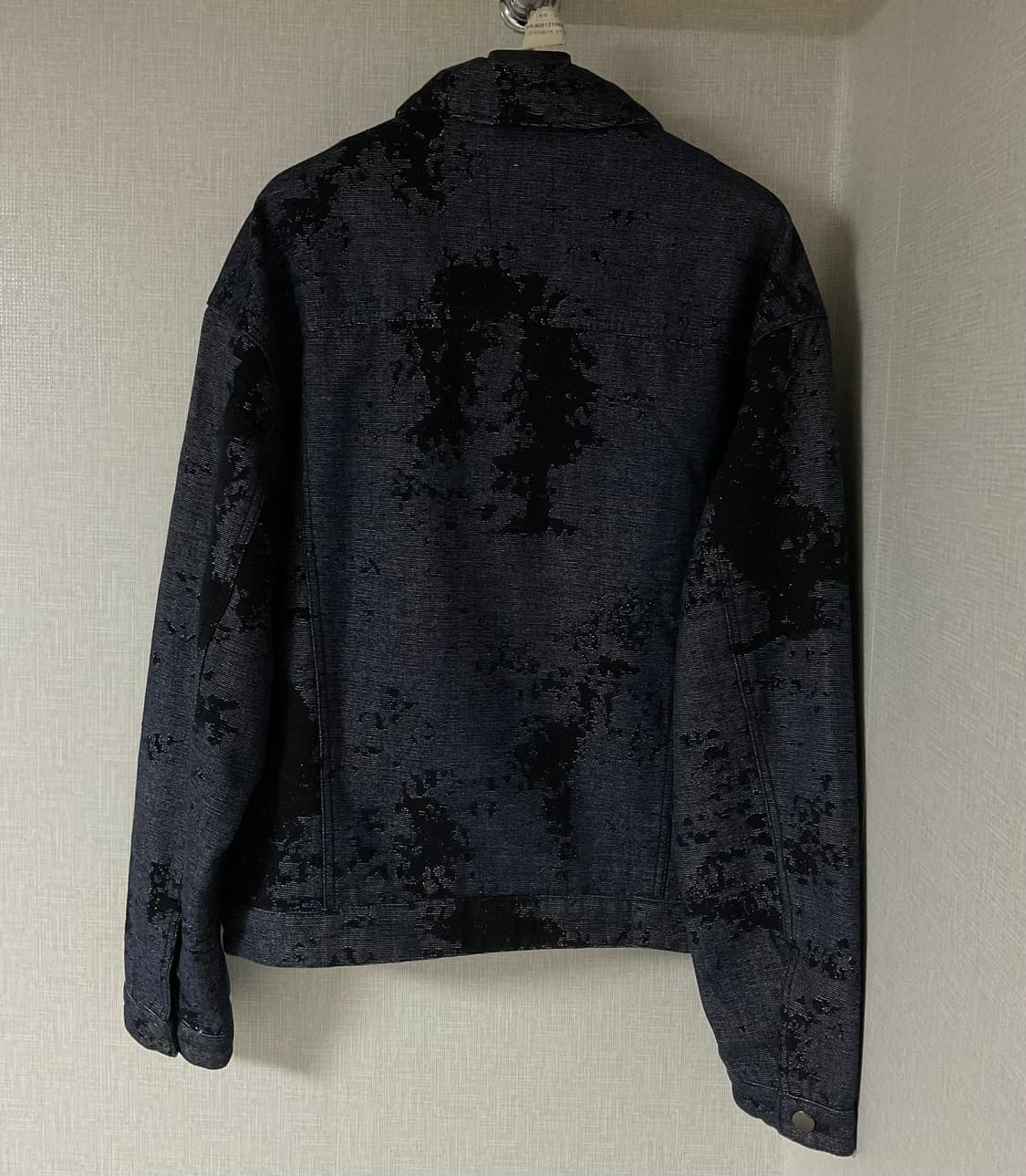 자라 자카드 패턴 데님 자켓 (M) 상품이미지2