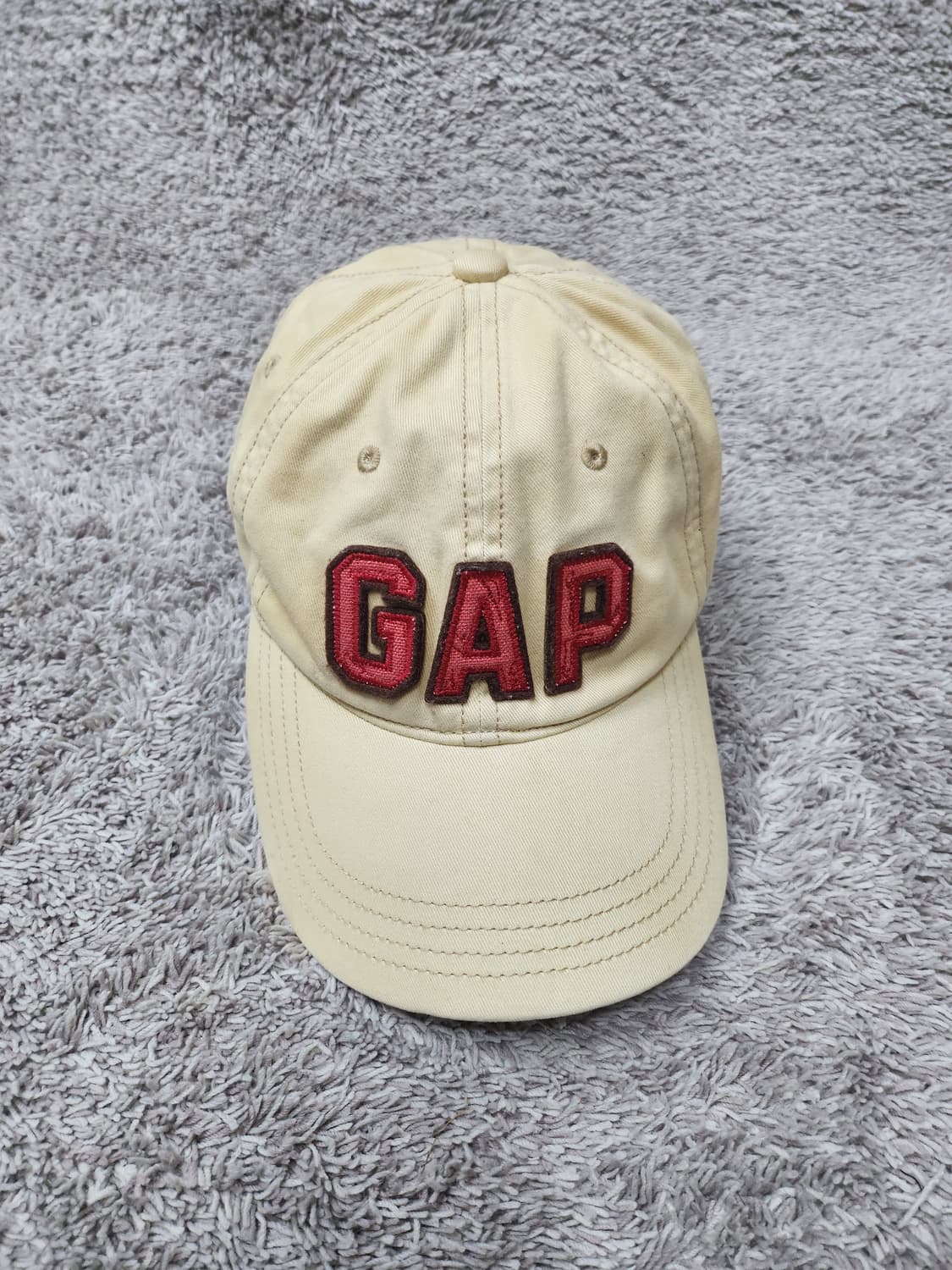 빈티지 GAP 베이지색 볼캡 (1969) 새제품급 상품이미지1